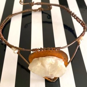 Crystal Copper Head piece